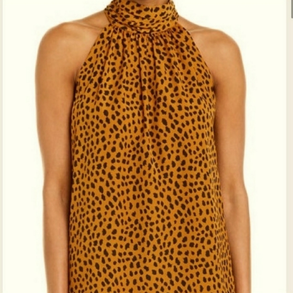 Joie Cheetah Tank Blouse
